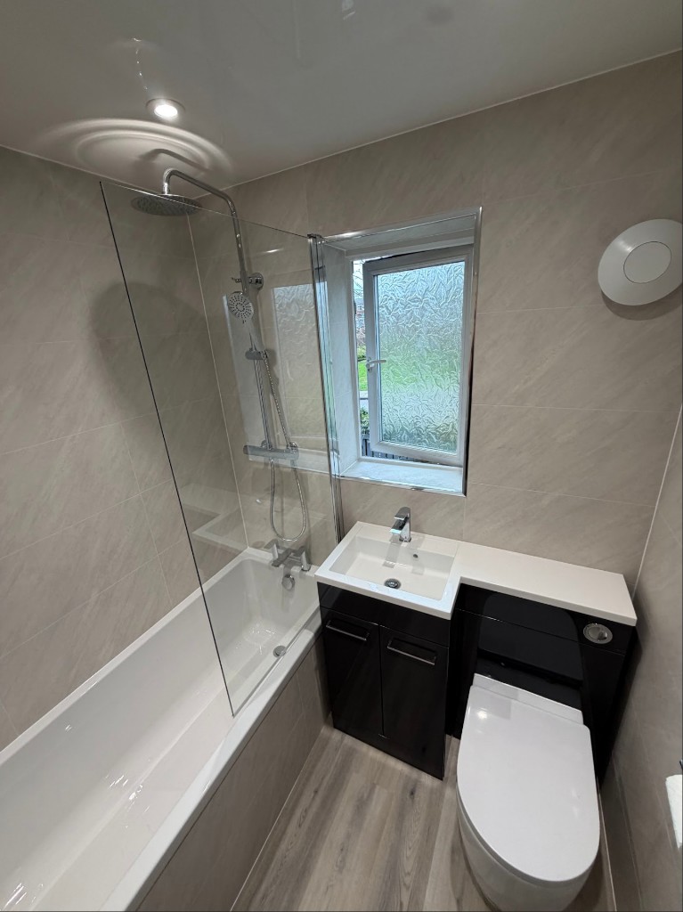 Bathroom after renovation, Chapel Park, Newcastle